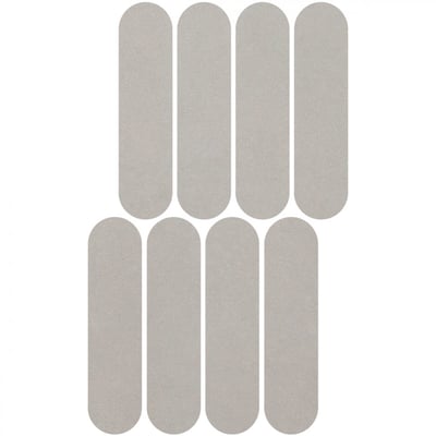 Taupe concrete oval mosaic