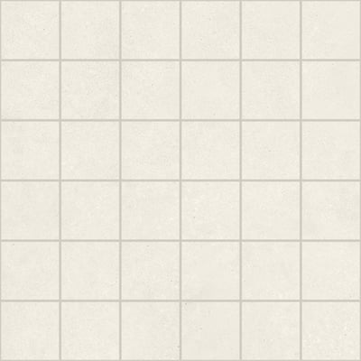 Mosaic 5x5 cm White concrete