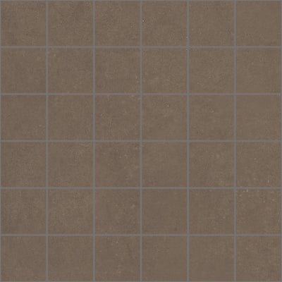 Mosaic 5x5 cm Brown concrete