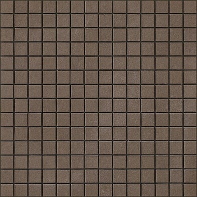 Mosaic 2x2 cm Brown concrete