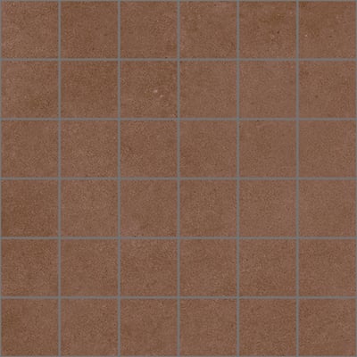 Mosaic 5x5 cm Flame concrete