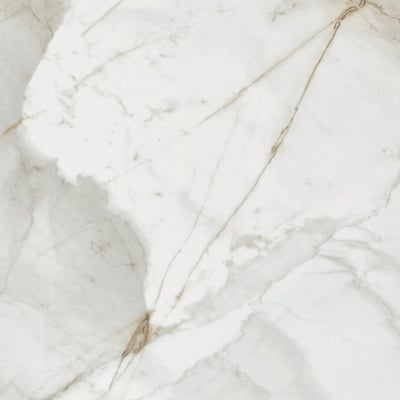 Glossy Calacatta marble grey and gold