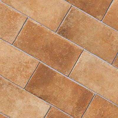 Gres effetto terracotta rame