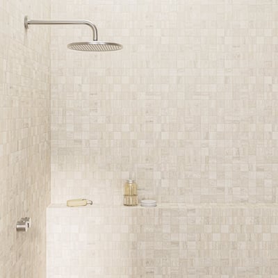 Travertine Roma Navona Mosaic