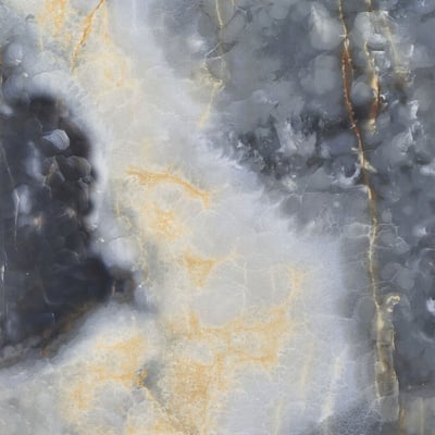 Blue onyx alabaster