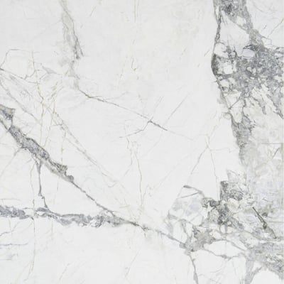 White and grey marble