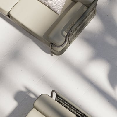 Einheitlicher Punktierter Stein Weiß für den Außenbereich R11
