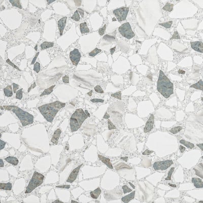 Terrazzo green matt