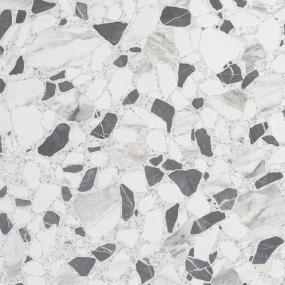 Terrazzo black matt