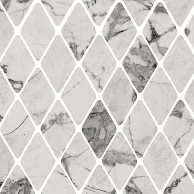 Invisible Grey rhombuses mosaic
