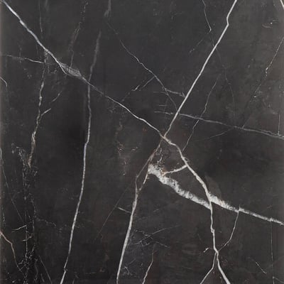 Calacatta Black glossy marble