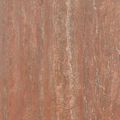 Travertin Veincut Rouge Contemporain