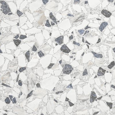 Terrazzo blu opaco