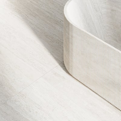 Travertino Bianco Veincut Contemporaneo