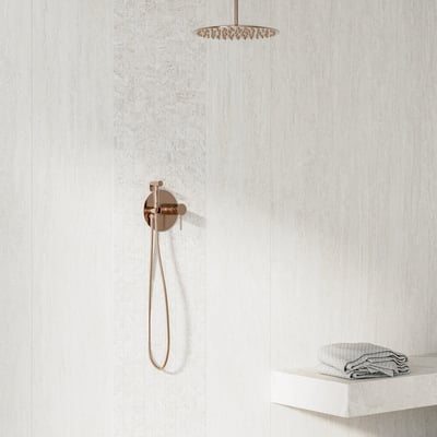 Contemporary White Veincut Travertine mosaic