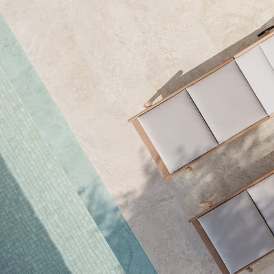Travertino Beige Crosscut Contemporaneo 20 mm Outdoor