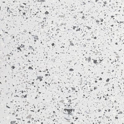 Terrazzo Argent Mat Pleine masse