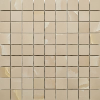 Charme Beige - Matte Onyx Marble Mosaic
