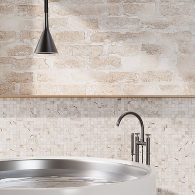 Oxford Stone White Mosaic