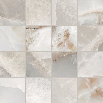 Maison Alabastro Glossy Beige Mosaic 7,5x7,5