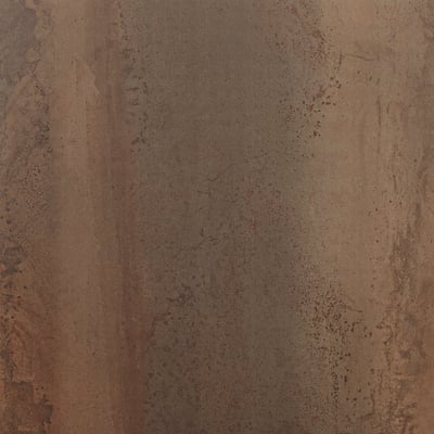 Leicht oxidiertes braunes Metall