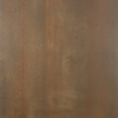 Leicht oxidiertes braunes Metall