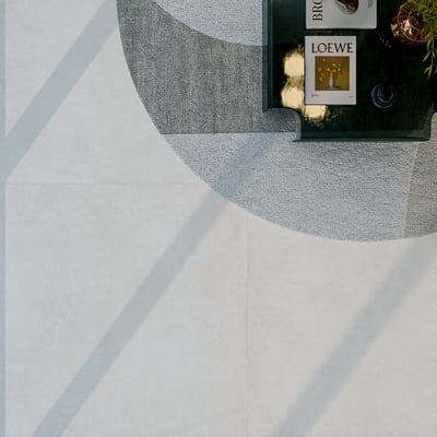 Weißer Beton Terra