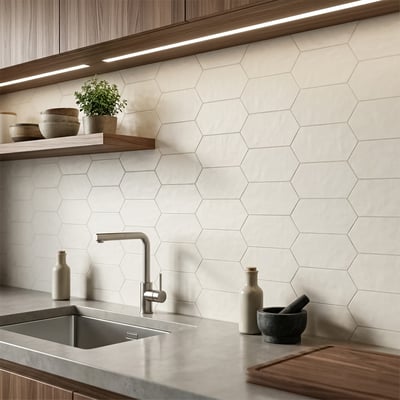 Lozenge Essence Resin White