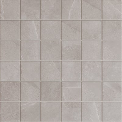 Elegant Slate Dove Grey Mosaic