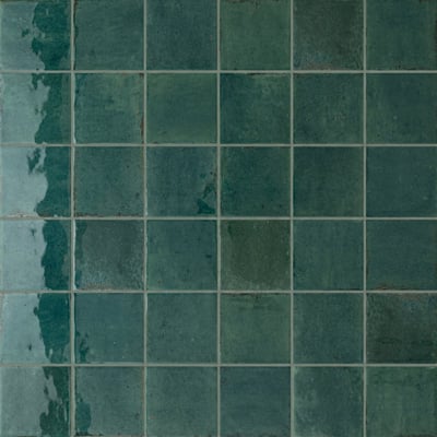 Terrakotta-Quadrat Smaragd