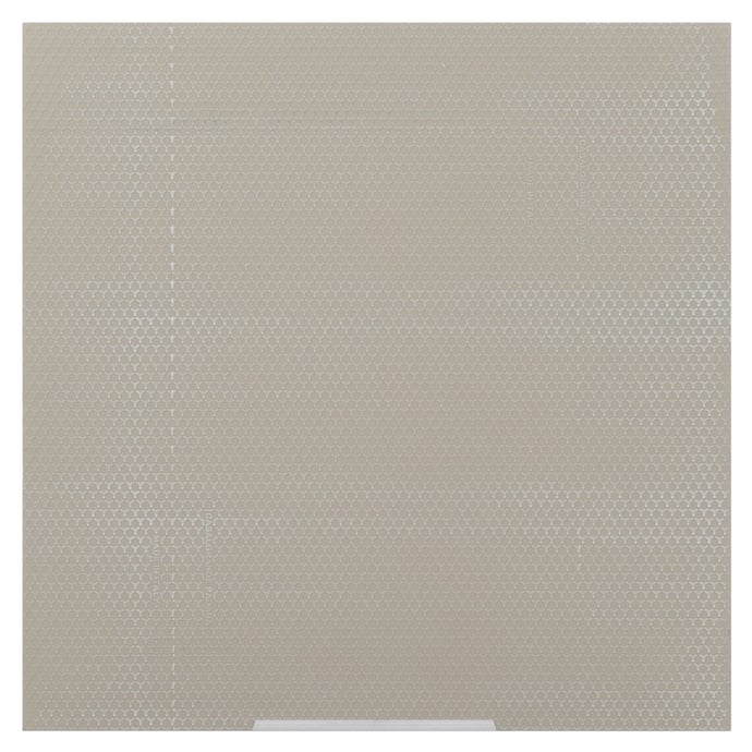Aquamarin matt Alabaster 9 mm