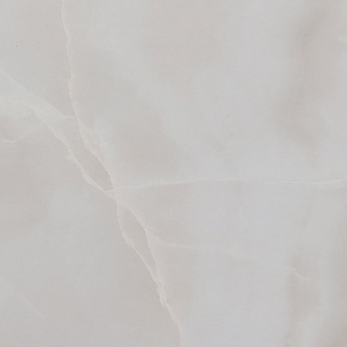 White matt Alabaster 6 mm