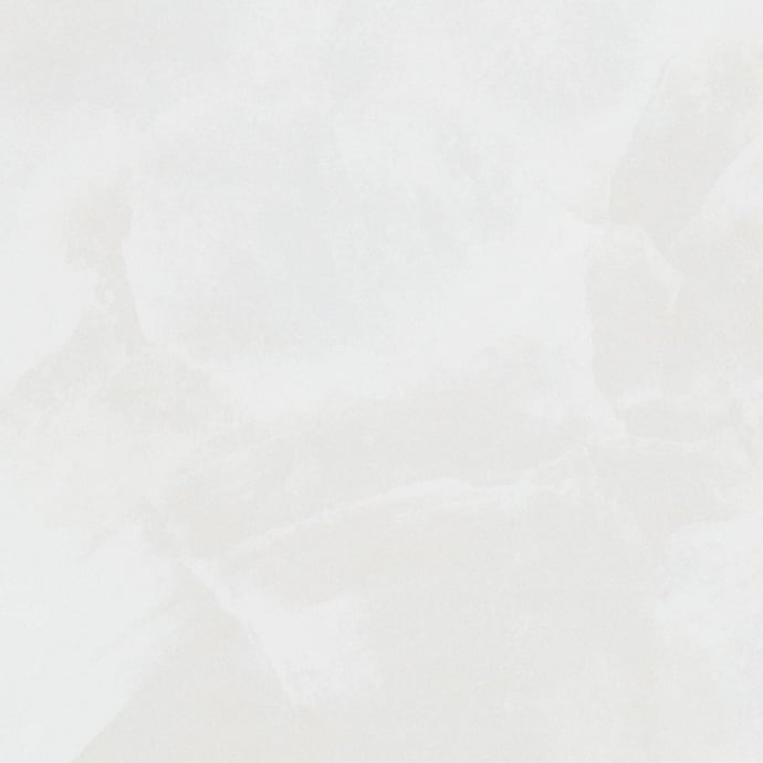 White semi polished marble