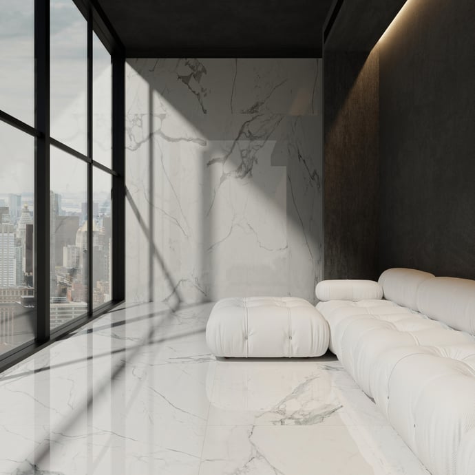 Marbre brillant Statuario