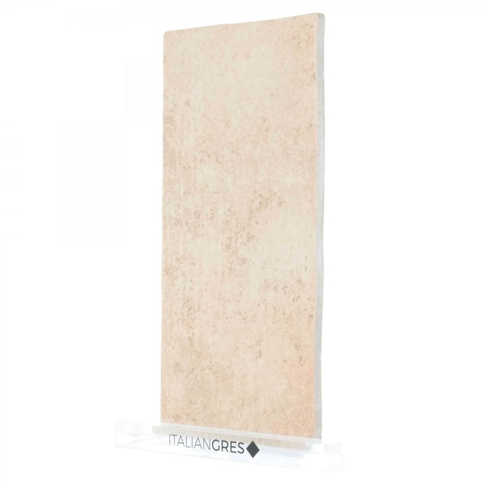 Gres effetto terracotta rosata