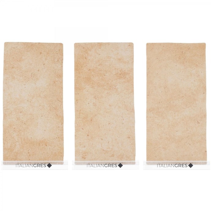 Terracotta effect floor tiles gold