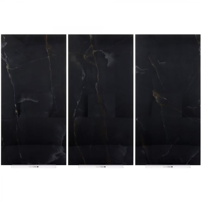 Glänzender marmor schwarzer Onyx