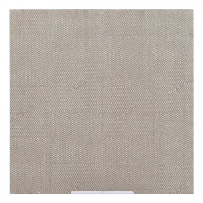 Carrelage effet métal oxydé tendance industrielle blanc