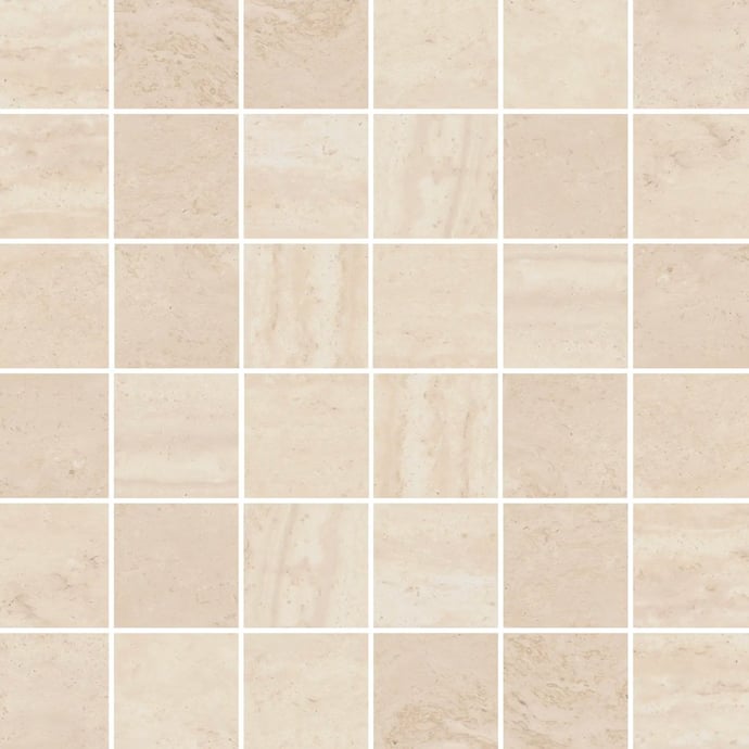 Navona Roman travertine Mosaic