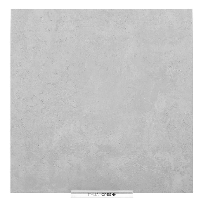 Zement-Effekt Fliesen Silbern
