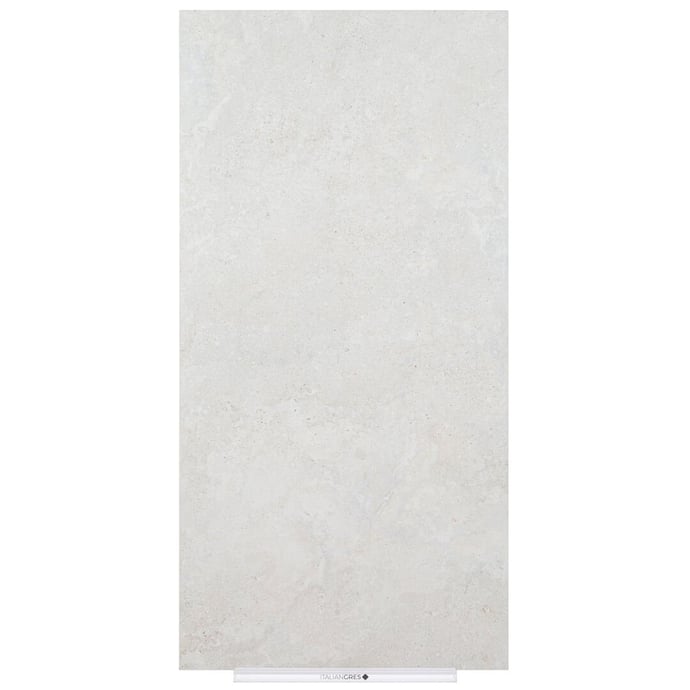 Travertino crosscut bianco strutturato