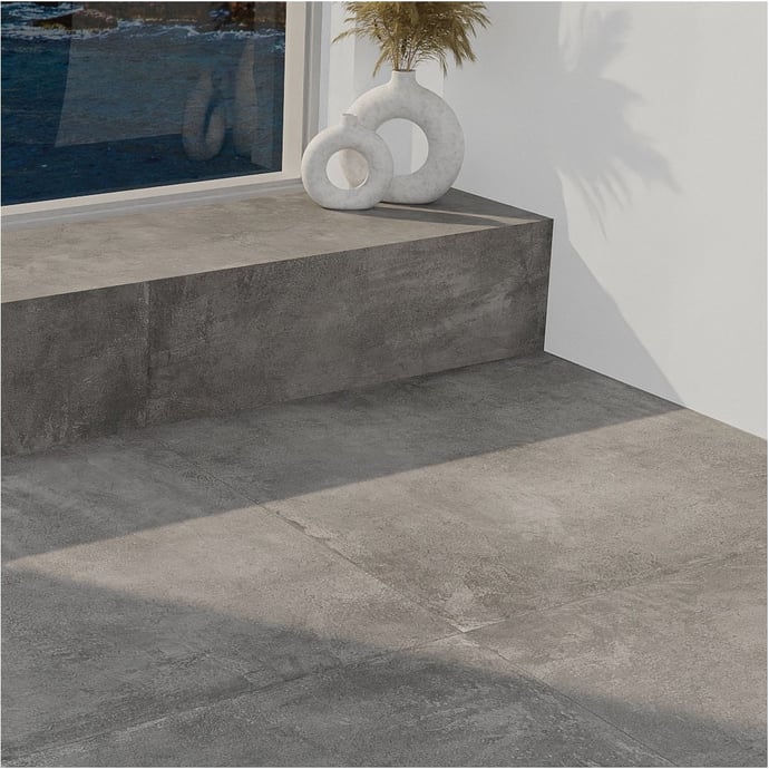 Concrete anthracite