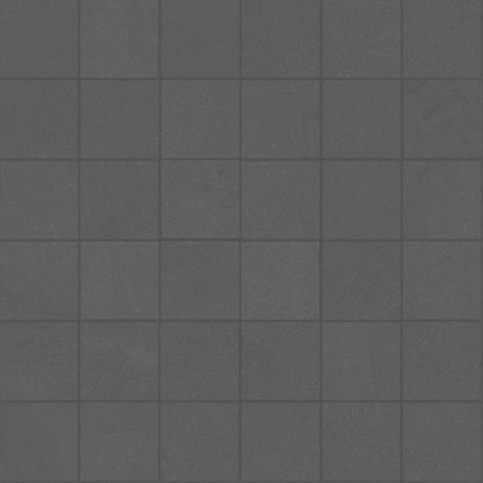 Mosaïque en Béton Carbon