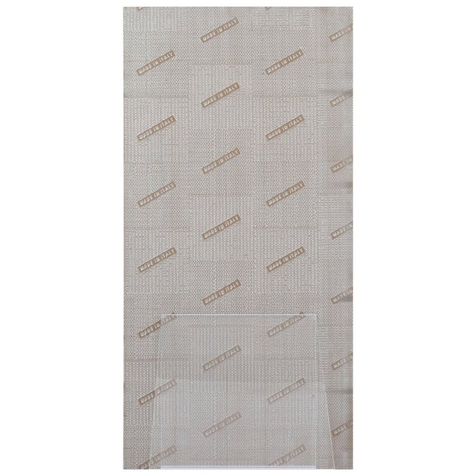 Carrelage grès cérame effet métal blanc