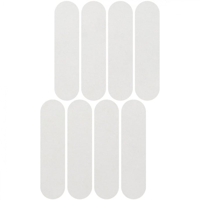 Mosaico ovale Cemento Bianco