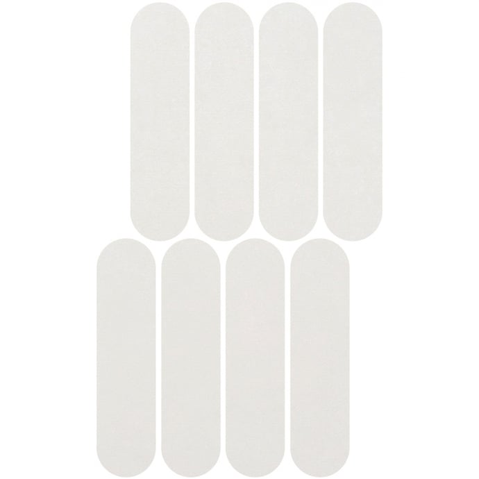 Ivory concrete oval mosaic
