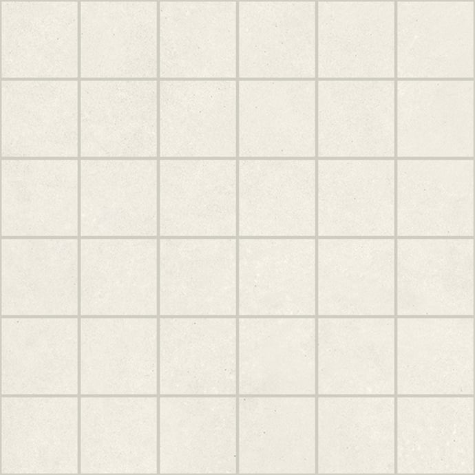 Mosaic 5x5 cm White concrete
