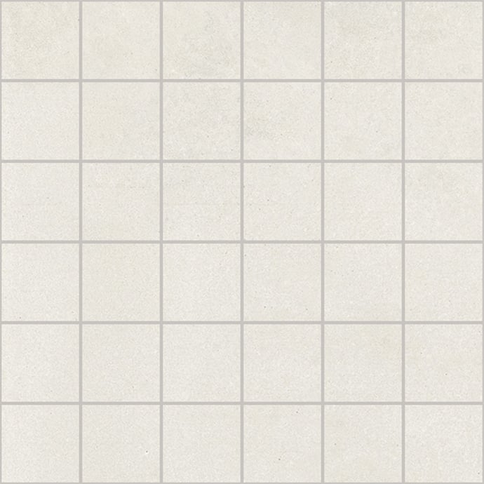 Mosaic 5x5 cm Ivory concrete