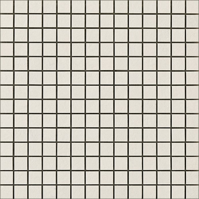 Mosaïque 2x2 cm Béton Ivoire