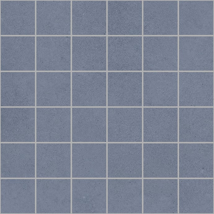 Mosaico 5x5 cm Cemento Cielo